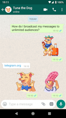 Screenshot of the application 10 Sticker Packs for WA - #7