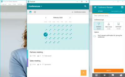Screenshot of the application TrueConf for Windows - #2