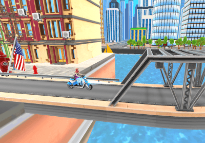 Screenshot of the application Uphill Rush 2 USA Racing - #2