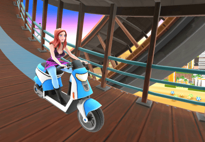Screenshot of the application Uphill Rush 2 USA Racing - #5