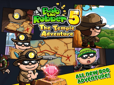 Screenshot of the application Thief Bob 5: The Mysterious Temple - #2