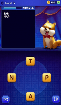 Screenshot of the application Word Show - #6