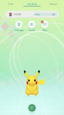 Screenshot of the application Pokemon HOME - #2