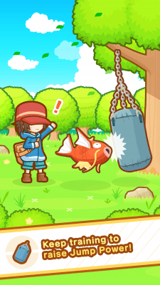 Screenshot of the application Pokemon: Magikarp Jump - #2
