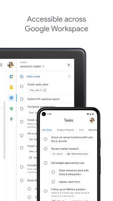 Screenshot of the application Google Tasks - #4