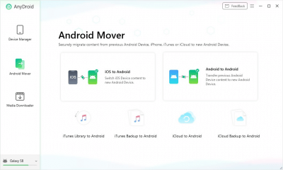Screenshot of the application Ashampoo AnyDroid - #3