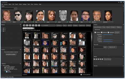 Screenshot of the application ImageRanger - #2