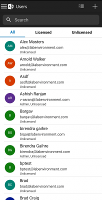 Screenshot of the application Microsoft 365 Admin - #2