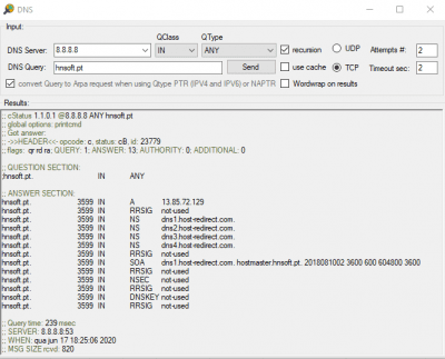 Screenshot of the application cStatus - #8
