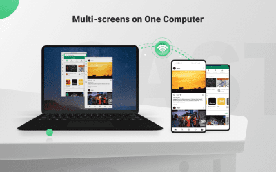 Screenshot of the application AirDroid Cast - #2