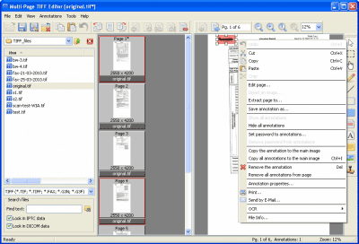 Screenshot of the application Multi-Page TIFF Editor - #7