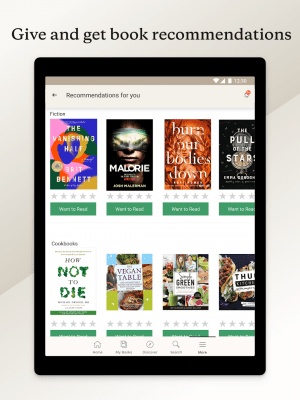 Screenshot of the application Goodreads - #9