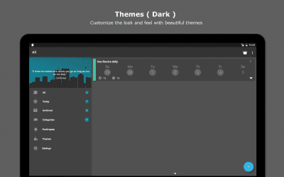 Screenshot of the application HabitHub - #9