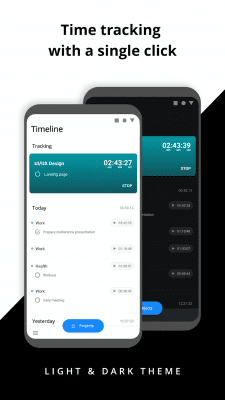 Screenshot of the application Boosted Time Tracker - #2