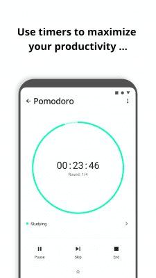 Screenshot of the application Boosted Time Tracker - #6