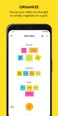 Screenshot of the application Post-it - #5