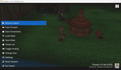 Screenshot of the application DuckStation - #6