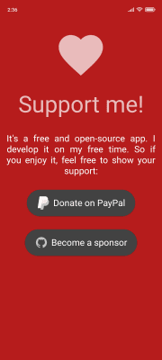 Screenshot of the application AdAway - #9