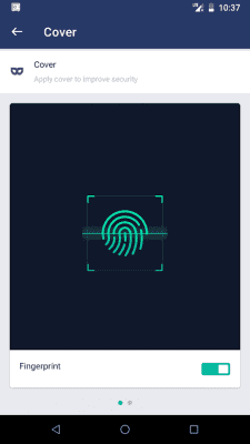 Screenshot of the application AppLock - #6