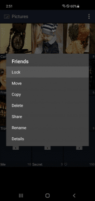 Screenshot of the application Secure Gallery(Pic/Video Lock) - #5
