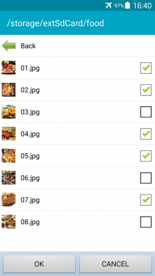 Screenshot of the application File Hide Expert - #2