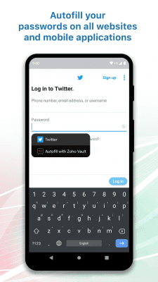 Screenshot of the application Zoho Vault - Password Manager - #2