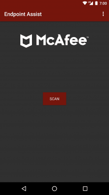 Screenshot of the application McAfee Endpoint Assistant - #4