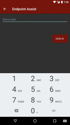 Screenshot of the application McAfee Endpoint Assistant - #5