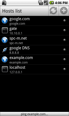 Screenshot of the application Server monitoring - #2