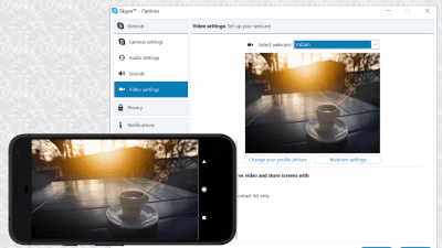Screenshot of the application Iriun 4K Webcam for PC and Mac - #3