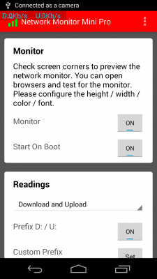 Screenshot of the application Network monitoring - #5