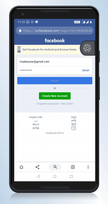 Screenshot of the application True Key from McAfee - #3