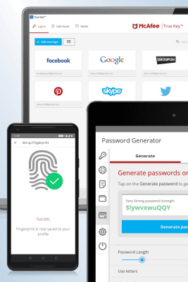 Screenshot of the application True Key from McAfee - #7
