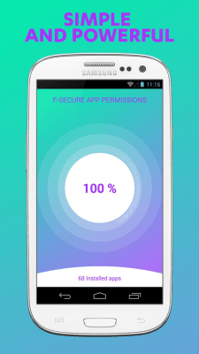Screenshot of the application F-Secure App Permissions - #2