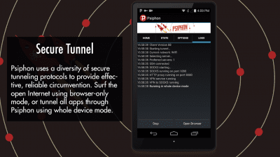 Screenshot of the application Psiphon Pro - The Internet Freedom VPN - #5