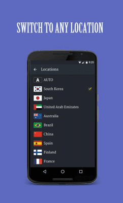 Screenshot of the application Solo VPN - #2