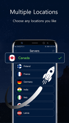 Screenshot of the application OD VPN - #3