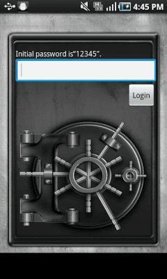 Screenshot of the application Privacy Box - #4