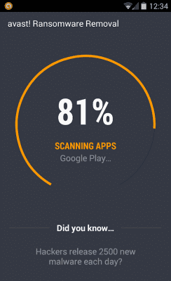 Screenshot of the application Avast Ransomware Removal - #2