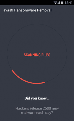 Screenshot of the application Avast Ransomware Removal - #3