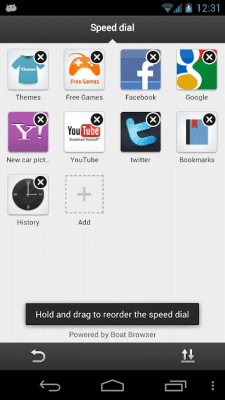 Screenshot of the application Boat Browser - #4