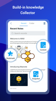 Screenshot of the application Maxthon - #3
