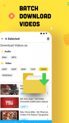 Screenshot of the application Snaptube - #2