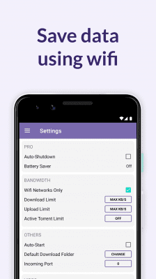 Screenshot of the application BitTorrent - Torrent Downloads - #3
