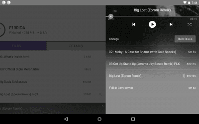 Screenshot of the application BitTorrent - Torrent Downloads - #8