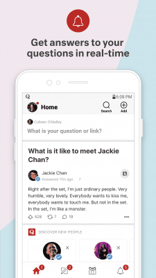Screenshot of the application Quora - #5