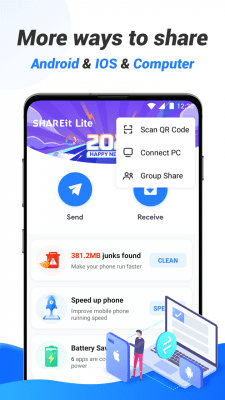 Screenshot of the application SHAREit Lite - #4