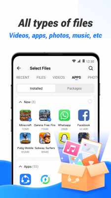 Screenshot of the application SHAREit Lite - #7