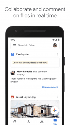 Screenshot of the application Google Drive - #4