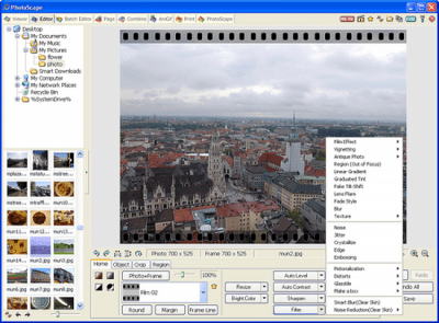 Screenshot of the application Photoscape - #3